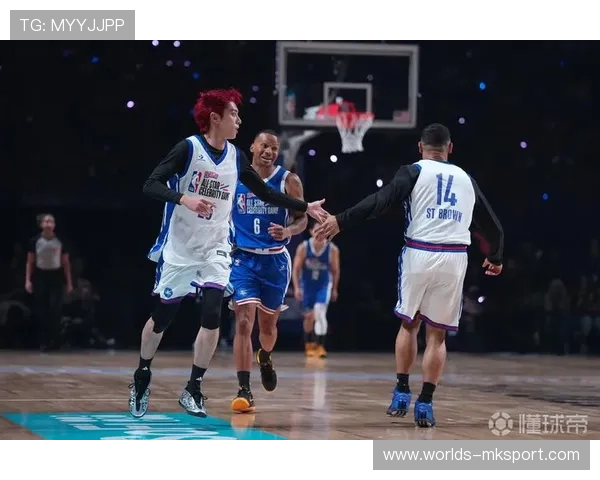 全明星名人赛:字母哥队65-58逆转安德森队,王鹤棣红发亮相贡献10分